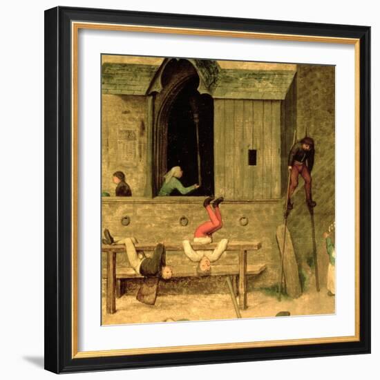 Children's Games-Pieter Bruegel the Elder-Framed Giclee Print