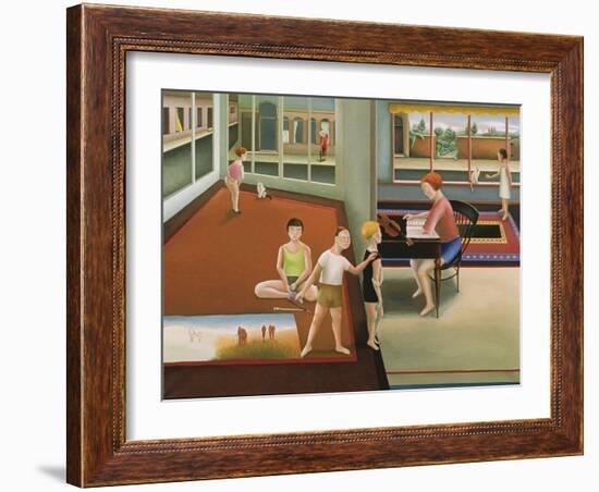 Children's Hour-Caroline Jennings-Framed Giclee Print