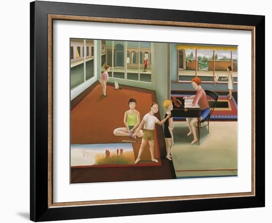 Children's Hour-Caroline Jennings-Framed Giclee Print