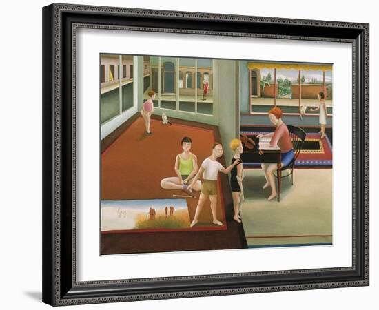 Children's Hour-Caroline Jennings-Framed Giclee Print