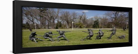 Children's Sculpture Park, University Of Alabama, Mobile, Alabama-Carol Highsmith-Framed Art Print