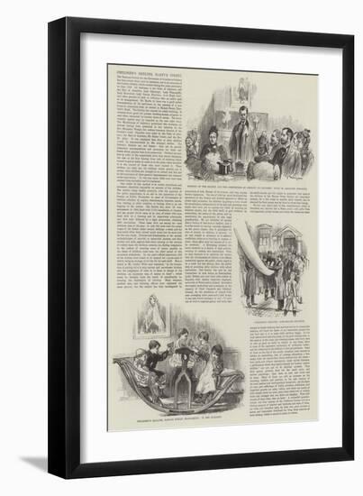 Children's Shelter, Harpur Street-William Douglas Almond-Framed Giclee Print