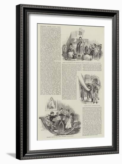 Children's Shelter, Harpur Street-William Douglas Almond-Framed Giclee Print