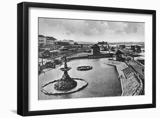 Children's Swimming Baths, Durban, South Africa-null-Framed Giclee Print