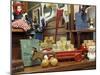 Children's Toys at an Antiques Shop, Whidbey Island, Washington, USA-Merrill Images-Mounted Photographic Print