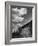 Children Searching the Sky Looking for Rain Clouds Outside Farmhouse During Drought in the Midwest-Margaret Bourke-White-Framed Photographic Print