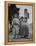 Children Standing in Front of Boundary Zone Sign Written in Russian, English, and Korean-John Florea-Framed Premier Image Canvas