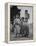 Children Standing in Front of Boundary Zone Sign Written in Russian, English, and Korean-John Florea-Framed Premier Image Canvas