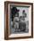 Children Standing in Front of Boundary Zone Sign Written in Russian, English, and Korean-John Florea-Framed Photographic Print