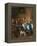 Children Teaching a Cat to Dance (The Dancing Lesson)-Jan Havicksz. Steen-Framed Premier Image Canvas