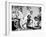 Children Watch Funeral Procession of Assassinated Indian Leader Mohandas K. Gandhi-Margaret Bourke-White-Framed Photographic Print