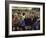 Children Watch Guignol Puppet Show in Open Air Theater at Parc de Montsouris-Alfred Eisenstaedt-Framed Photographic Print