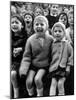 Children Watching Story of St. George and the Dragon at the Puppet Theater in the Tuileries-Alfred Eisenstaedt-Mounted Photographic Print