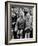 Children Watching Story of St. George and the Dragon at the Puppet Theater in the Tuileries-Alfred Eisenstaedt-Framed Photographic Print