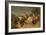 Children with a Dog Cart-Theodore Gerard-Framed Giclee Print