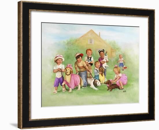 Children-Dianne Dengel-Framed Giclee Print