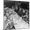 Childrens Christmas Party at a Methodist School, South Yorkshire, 1964-Michael Walters-Mounted Photographic Print
