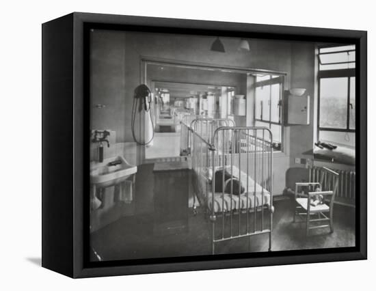 Childrens Isolation Wards, Brook General Hospital, London, 1948-null-Framed Premier Image Canvas