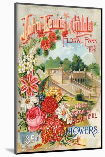 Childs Queens Flowers Catalog-null-Mounted Art Print