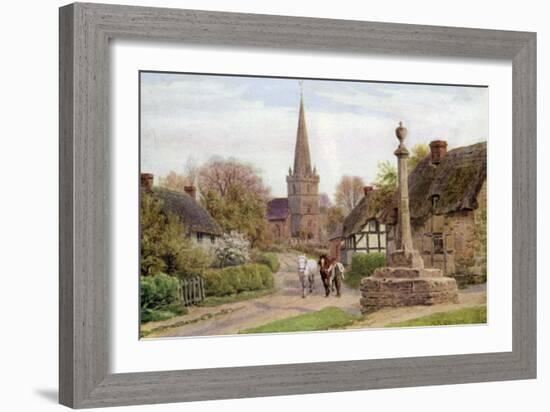 Childs Wickham, Near Evesham, Worcester-Alfred Robert Quinton-Framed Giclee Print