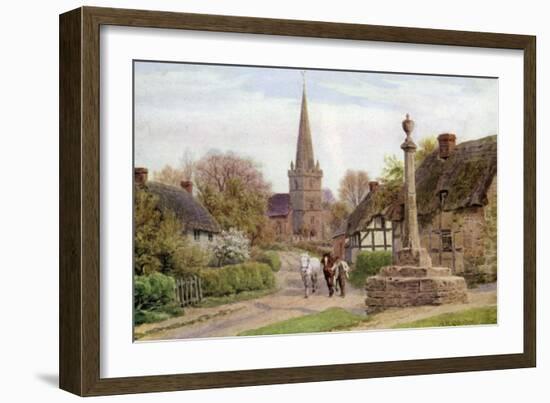 Childs Wickham, Near Evesham, Worcester-Alfred Robert Quinton-Framed Giclee Print