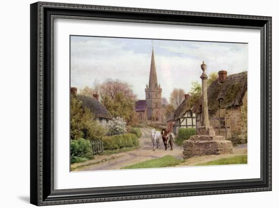 Childs Wickham, Near Evesham, Worcester-Alfred Robert Quinton-Framed Giclee Print