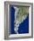 Chile And Argentina, Satellite Image-PLANETOBSERVER-Framed Photographic Print