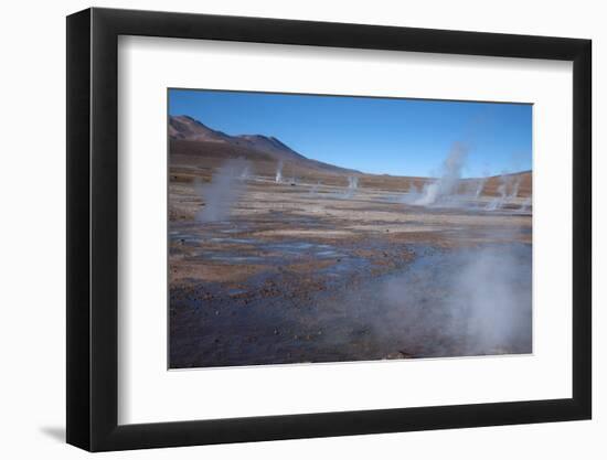 Chile, Andes, El Tatio Is a Largest Geothermal Location-Mallorie Ostrowitz-Framed Photographic Print