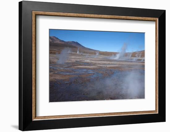 Chile, Andes, El Tatio Is a Largest Geothermal Location-Mallorie Ostrowitz-Framed Photographic Print