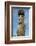 Chile, Easter Island, Hanga Nui. Rapa Nui NP, Statue with a Pukao-Cindy Miller Hopkins-Framed Photographic Print