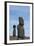 Chile, Easter Island, Hanga Roa. Ahu Tahai, Standing Moai Statue-Cindy Miller Hopkins-Framed Photographic Print