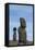 Chile, Easter Island, Hanga Roa. Ahu Tahai, Standing Moai Statue-Cindy Miller Hopkins-Framed Premier Image Canvas