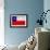 Chile Flag Design with Wood Patterning - Flags of the World Series-Philippe Hugonnard-Framed Art Print displayed on a wall