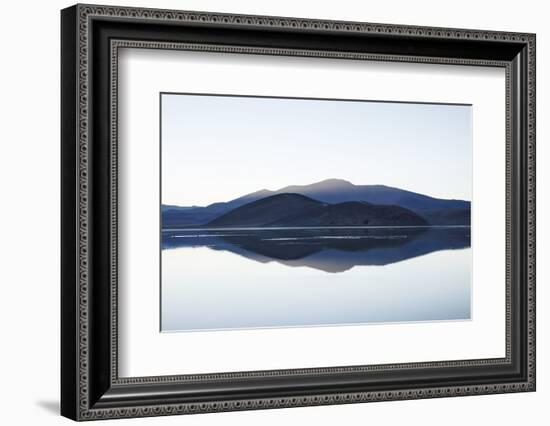 Chile, National Park Nevado Tres Cruzes, Laguna Santa Rose, Water Mirroring, Mountains-Jutta Ulmer-Framed Photographic Print