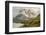 Chile, Patagonia. Lake Pehoe and The Horns mountains.-Jaynes Gallery-Framed Photographic Print