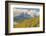 Chile, Patagonia. Lake Pehoe and The Horns mountains.-Jaynes Gallery-Framed Photographic Print