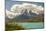 Chile, Patagonia. Lake Pehoe and The Horns mountains.-Jaynes Gallery-Mounted Photographic Print