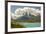 Chile, Patagonia. Lake Pehoe and The Horns mountains.-Jaynes Gallery-Framed Premium Photographic Print