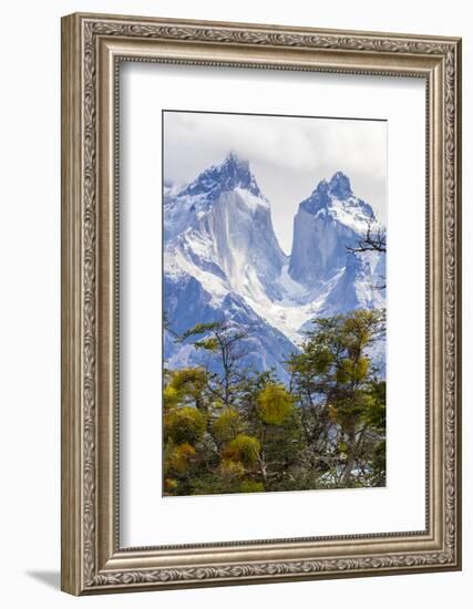 Chile, Patagonia. The Horns mountains.-Jaynes Gallery-Framed Photographic Print