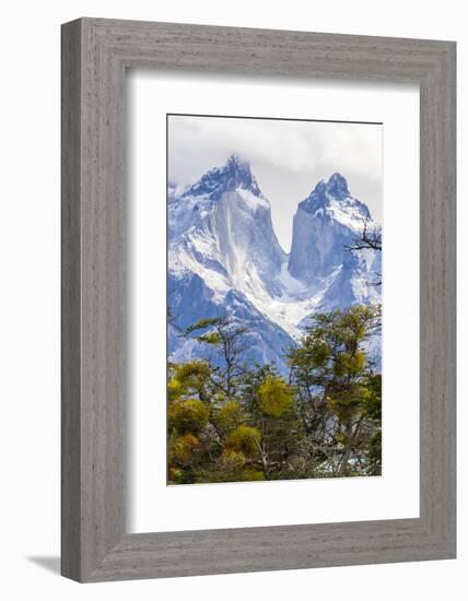 Chile, Patagonia. The Horns mountains.-Jaynes Gallery-Framed Photographic Print