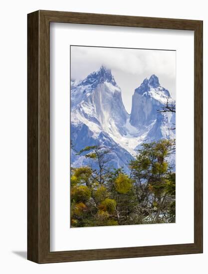 Chile, Patagonia. The Horns mountains.-Jaynes Gallery-Framed Photographic Print