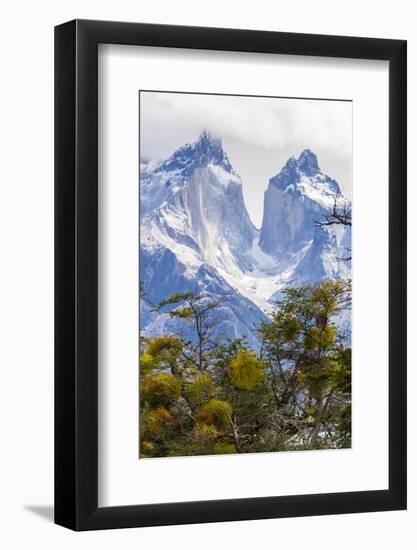 Chile, Patagonia. The Horns mountains.-Jaynes Gallery-Framed Photographic Print