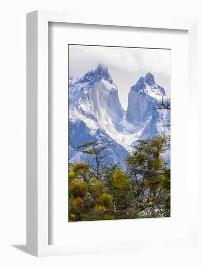 Chile, Patagonia. The Horns mountains.-Jaynes Gallery-Framed Photographic Print