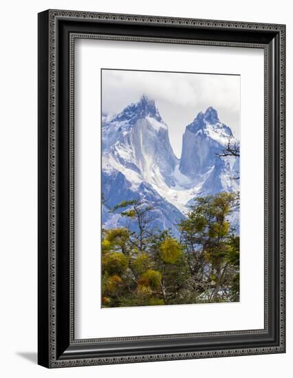 Chile, Patagonia. The Horns mountains.-Jaynes Gallery-Framed Photographic Print