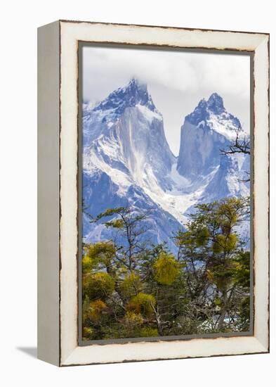 Chile, Patagonia. The Horns mountains.-Jaynes Gallery-Framed Premier Image Canvas