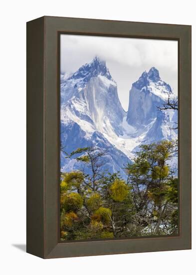 Chile, Patagonia. The Horns mountains.-Jaynes Gallery-Framed Premier Image Canvas