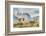 Chile, Patagonia, Torres del Paine. Guanacos in Field-Cathy & Gordon Illg-Framed Photographic Print