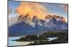 Chile, Patagonia, Torres Del Paine National Park (Unesco Site), Lake Peohe-Michele Falzone-Mounted Photographic Print