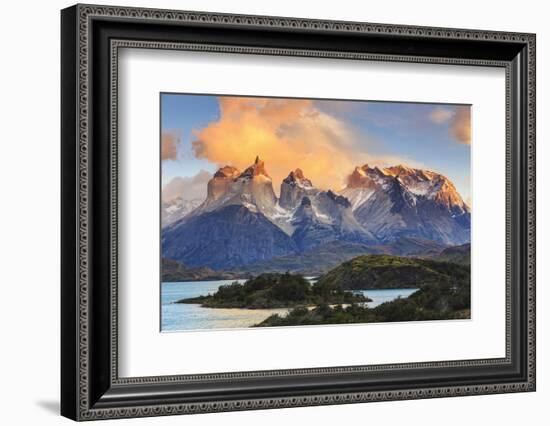 Chile, Patagonia, Torres Del Paine National Park (Unesco Site), Lake Peohe-Michele Falzone-Framed Photographic Print