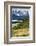 Chile, Patagonia Torres del Paine National Park with Grasses-John Ford-Framed Photographic Print